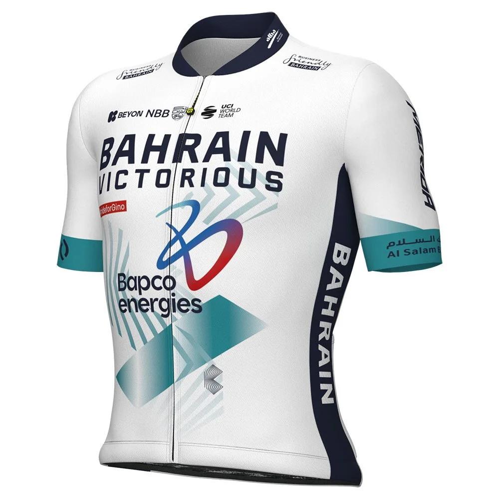 

2026 Summer Breathable Cycling Suit Set BAHRAIN VICTORIOUS TEAM SHORT SLEEVE CYCLING JERSEY SUMMER CYCLING WEAR ROPA CICLISMO+BIB SHORTS 4XL