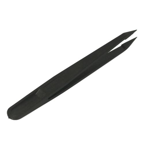 

Pointed Tip Anti-static Plastic Tweezer Repair Tool Black