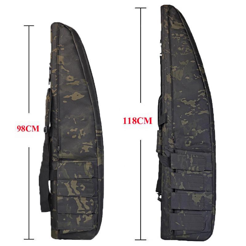 New 1.2m Waterproof Camouflage Fishing Bag - Multifunctional Handbag, Shoulder, Tackle & Slant-Mouth Gun Bag for Outdoor Use