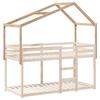 VidaXL Bed Roof for Children 213x85.5x144.5 Cm Solid Pine Wood, Bed Roof, Bed Canopy for Child, Roof for 846937
