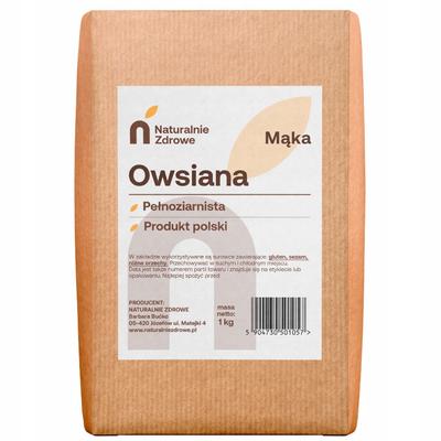 Oat Flour - Whole Grain, 1 Kg