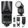 Authorized GODOX V1mid O Touchscreen Flash Compatible with Olympus and Panasonic 55Ws TTL HSS Sync Wireless X Round Head Second Recycle Battery