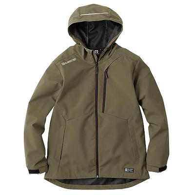 [COCOS Nobuoka] G-1046 Windproof Stretch Parka, Khaki, XS