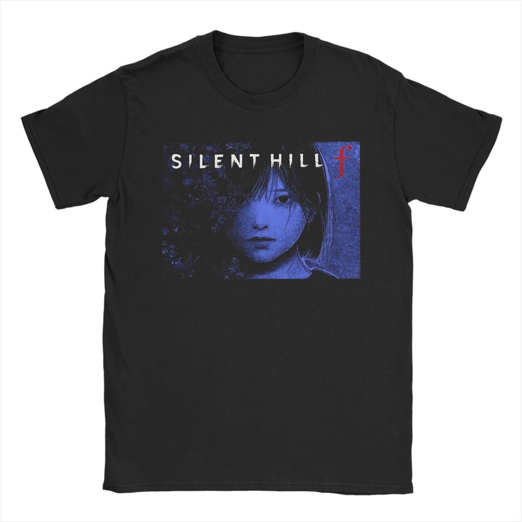 Funny Game Silent Hill F Anime Tshirts Unisex O-neck Short Sleeve Top Tee  Cotton Summer Clothing