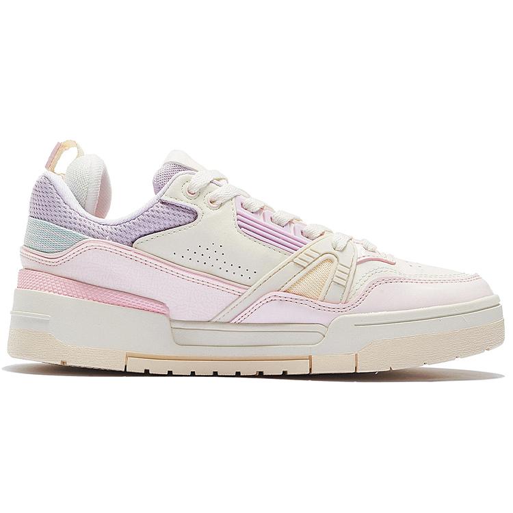 New LINING 001 Btc 'White Pink Purple' Women's AGCS104-3