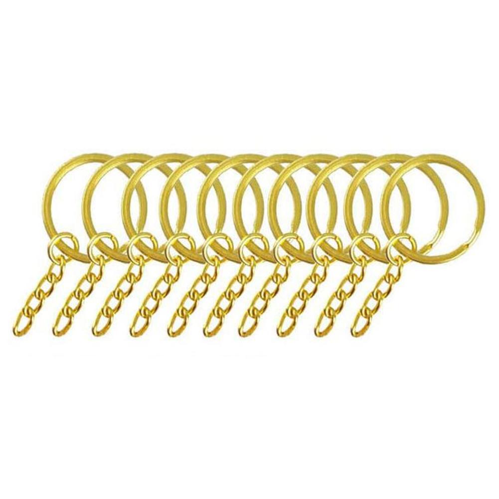 Nøkkelringer Nøkkelring DIY 220 stk/parti Gull Hummerlås