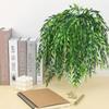 Willow Leaf Simulated Willow Plastic Wicker Artificial Willow Plant  Wall Hanging