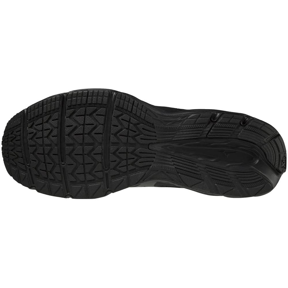 Mizuno Maximizer 25 Running Shoes, Perfect for Commuting, Jogging, and Exercise, Black, Size 21.0 Cm, 3E