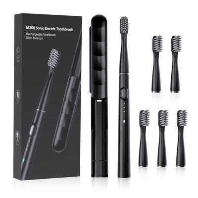 Sonic Electric Toothbrush USB RechargeableToothbrush 3 Modes Adult Ultrasonic Brush for Teeth Cleaning Sarmocare M200 Traveling