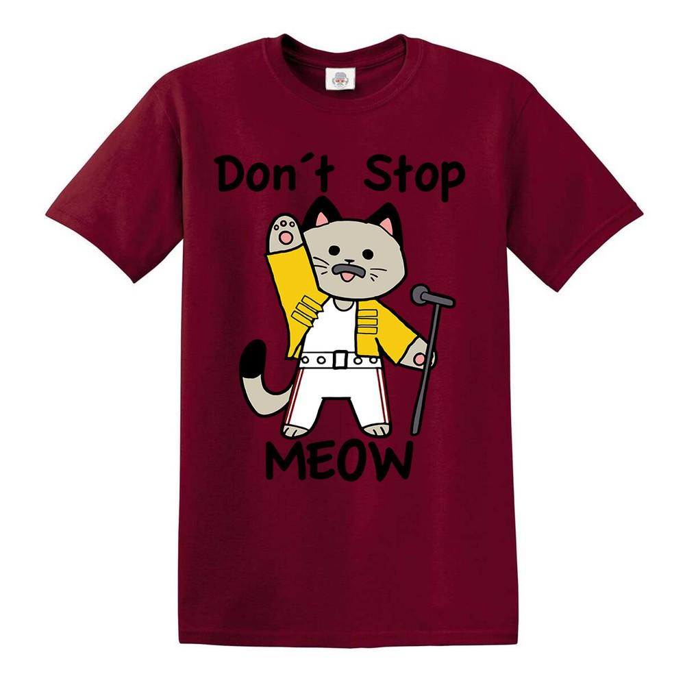 Funny Dont Stop Meow Tshirt Cat Kitten Funny Party Cats Tshirt Top Tee