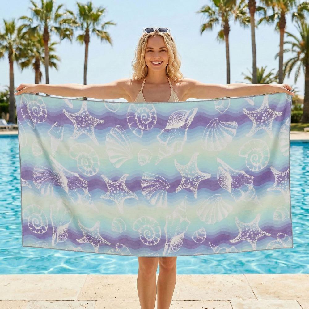 Absorbent Bath Towel Quick-drying Swimming Towel Swimming Supplies Beach Blanket Spa