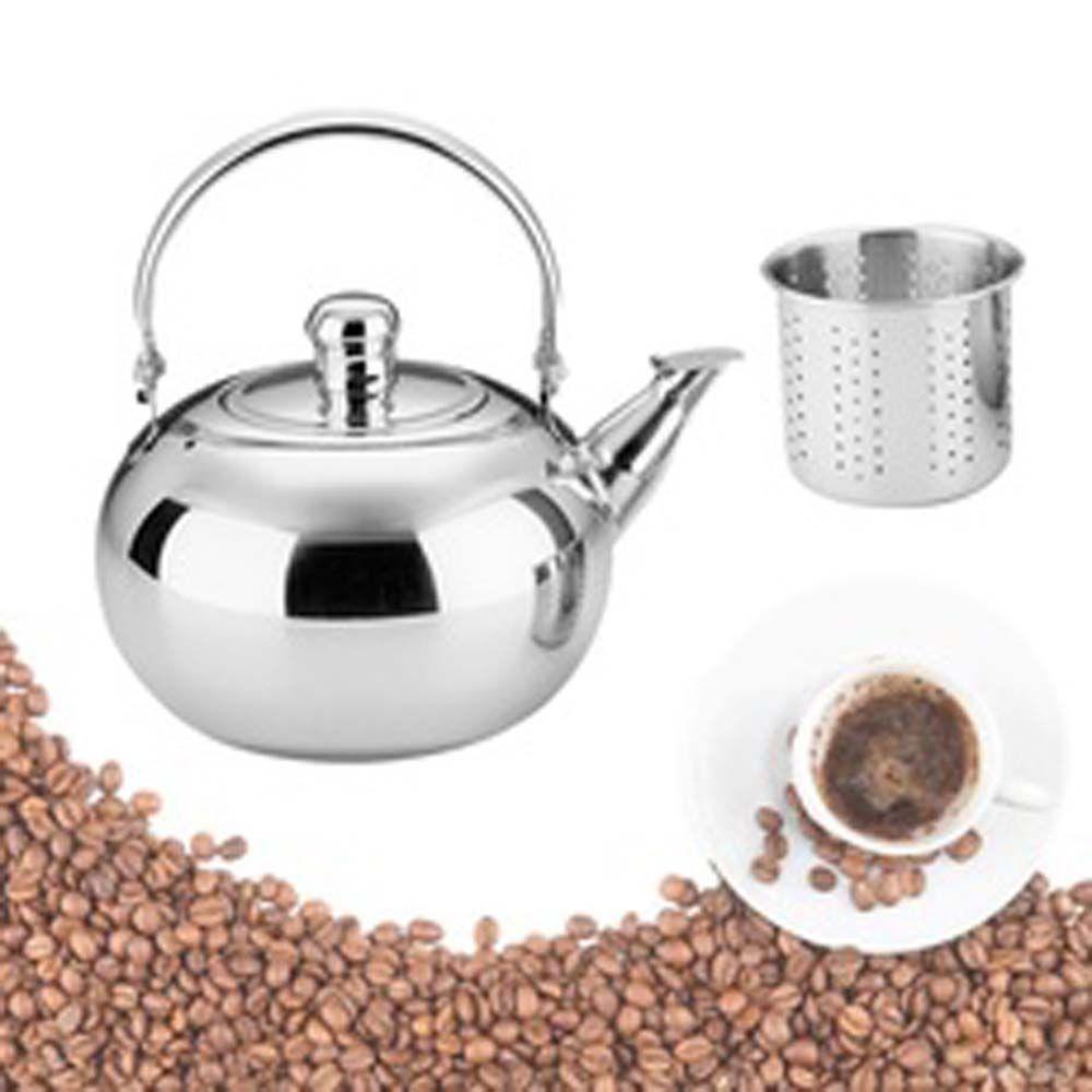 Craft With Strainer Stainless Steel Tea Stovetop Tea Pot Tea Kettle Infuser Kettle Water Filters