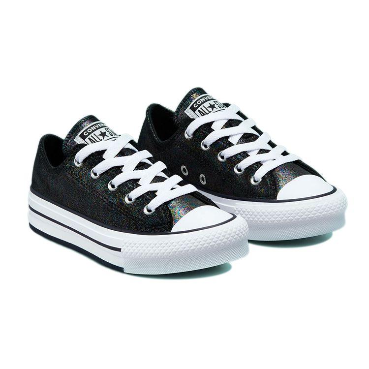 Converse All Star Series Comfortable Versatile Low Top Kids Canvas Shoes Kids Sneakers Black 671518C