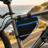 Quick Installation Bike Bag 600D Nylon Fabric Triangle Bicycle Bag  Folding Bike Use