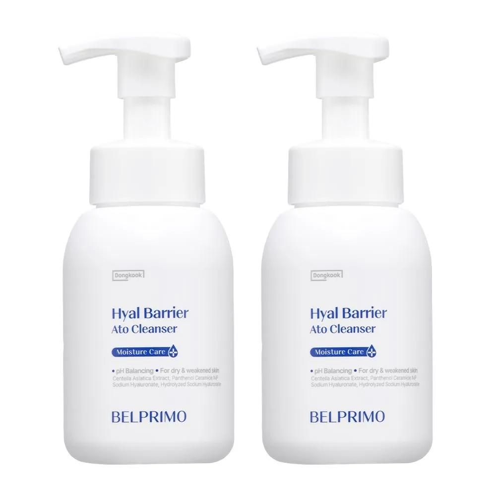 Dongkook BELPRIMO Hyalbarrier Atocleanser 300ml Mildly Acidic Bubble Cleanser, 2 Pieces