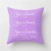 2024 Galaxy INS Wind Purple Geometric Moon Print Pillowcase Living Room Office Sofa Cushion Cover Waist Pillowcase 45*45CM