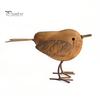 Decorative Bird Sculptures for Bedroom Rustic Metal Birds Decoration, Outdoor Garden Statue Ornaments, Unique Statues Birthday Gifts Distressed