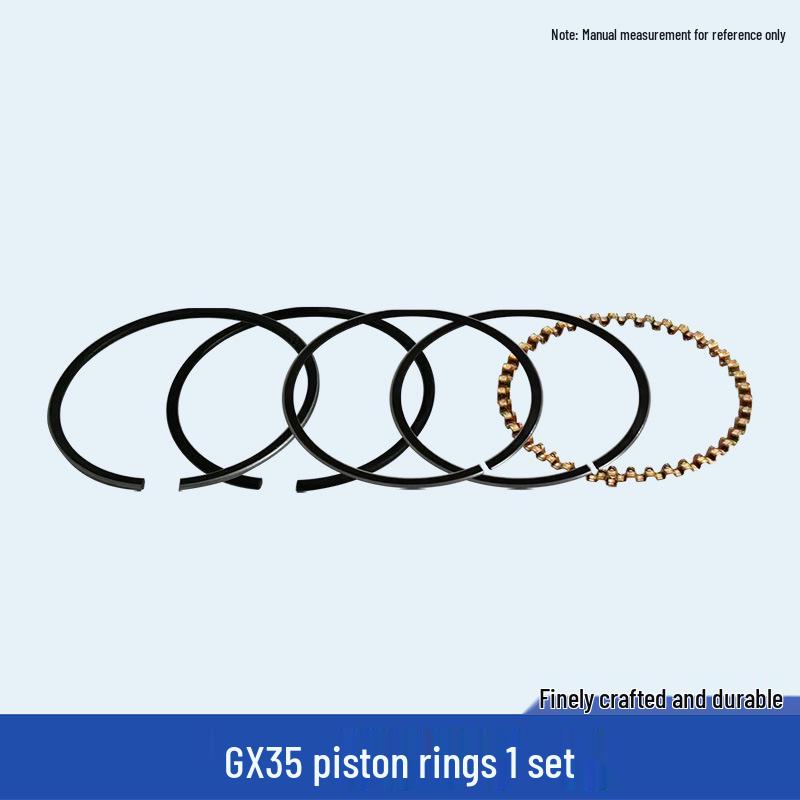 Four-Stroke Lawn Mower Piston Ring & Two-Stroke Brush Cutter Piston Assembly 