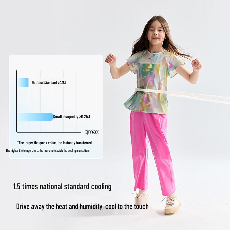 Happy Nocnoc Little Dragonfly Kids' Cool Quick-Dry T-Shirt