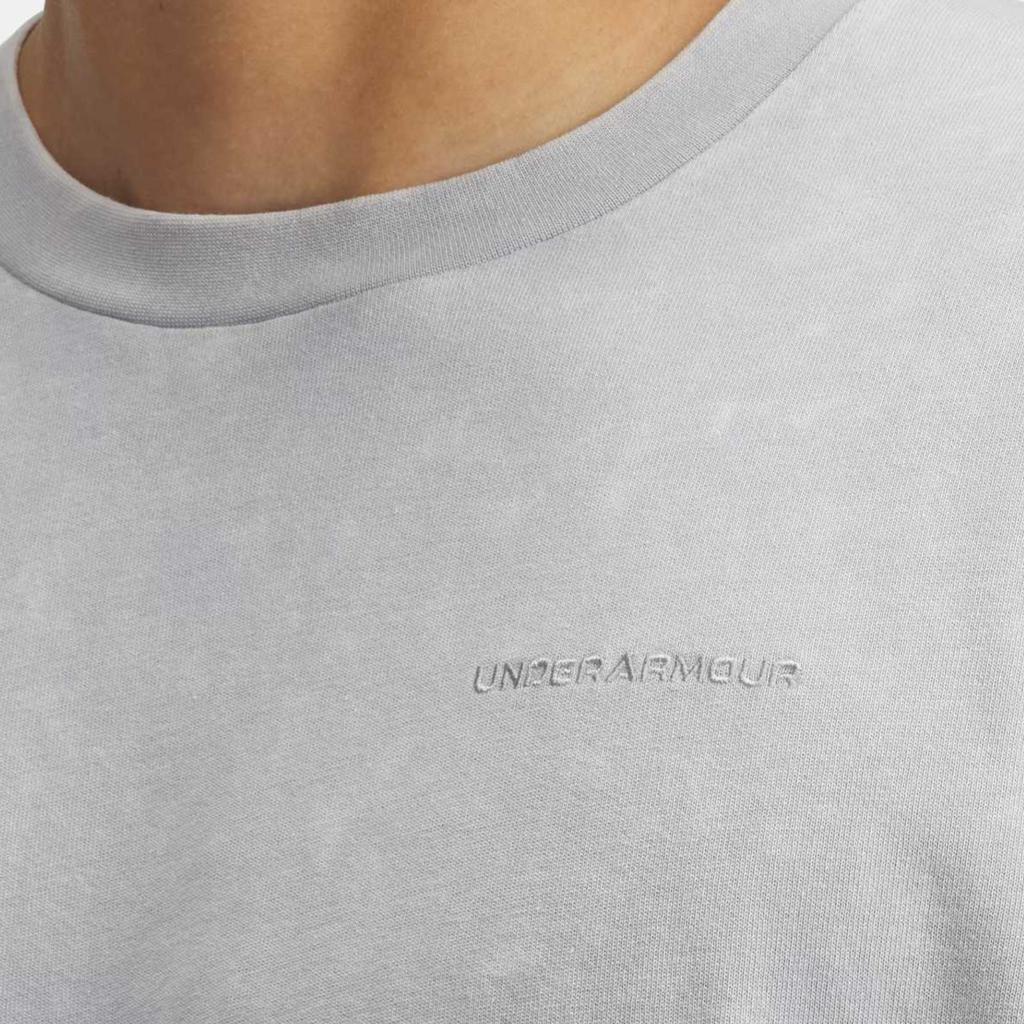 Under Armour Schweres UA Solid Locker sitzendes Kurzarm-T-Shirt Herren Oberteile 6005463-011