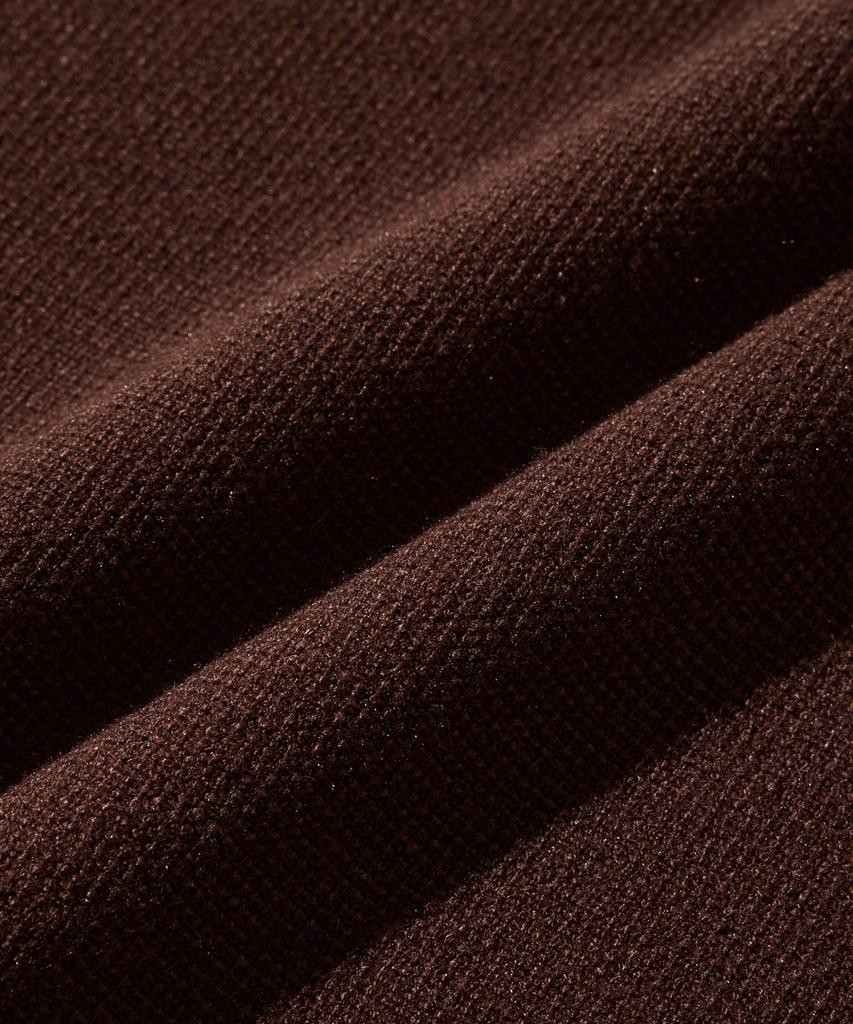 STCO Diems Soft Touch Collar Knit_Brown (Classic Fit)_Dktxa03Csh
