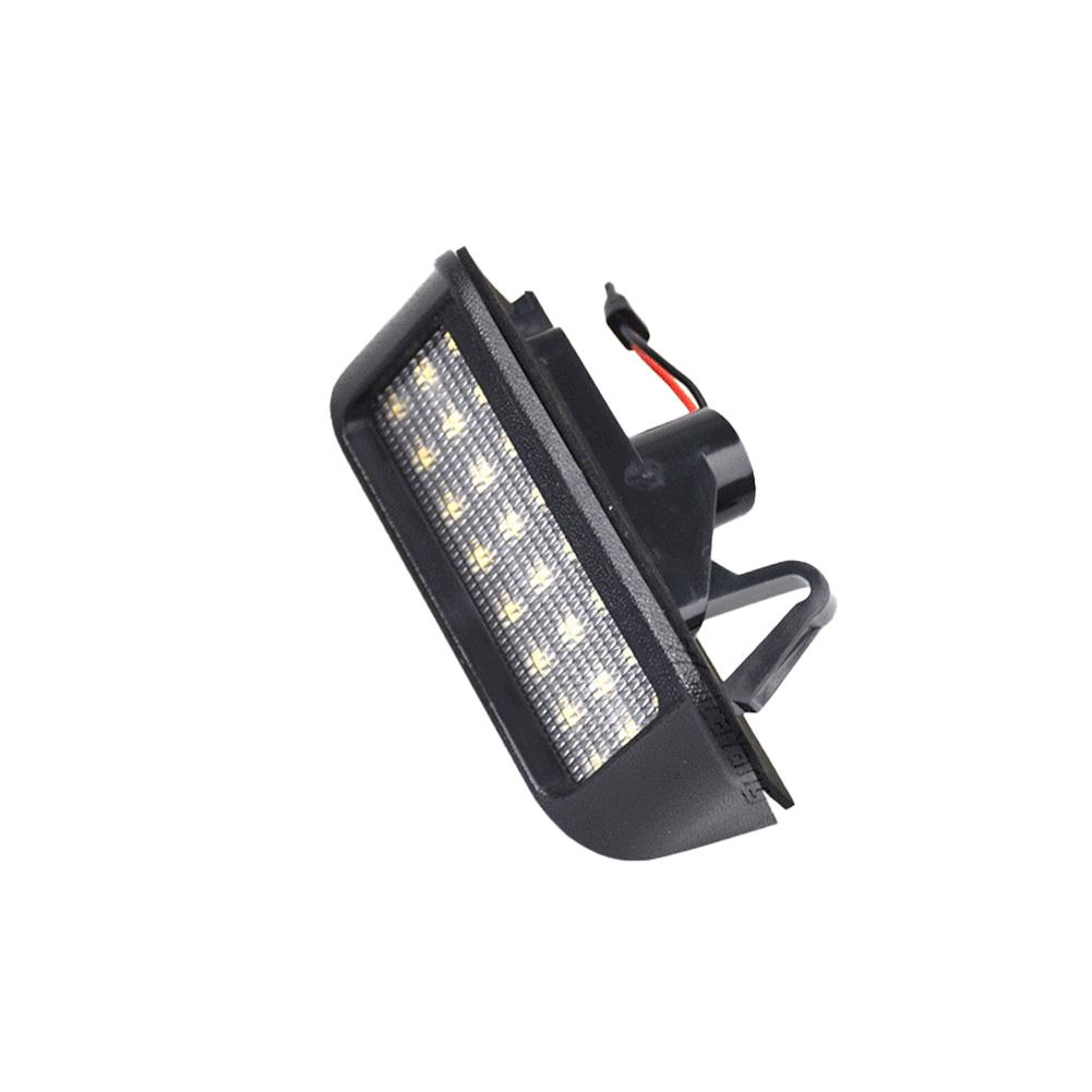 1/2Pcs LED Rear License Plate Light for Peugeot Expert Partner Traveller Rifter Ranch Citroen Berlingo Dispatch JumpySpacetourer