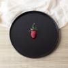 Round Serving Tray Wood Food Plate Kitchen Accessories Tea Tray  Restaurant