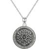 Snowman Geometric Bell Heart Snowflake Necklace Zinc Alloy Chain Women Jewelry