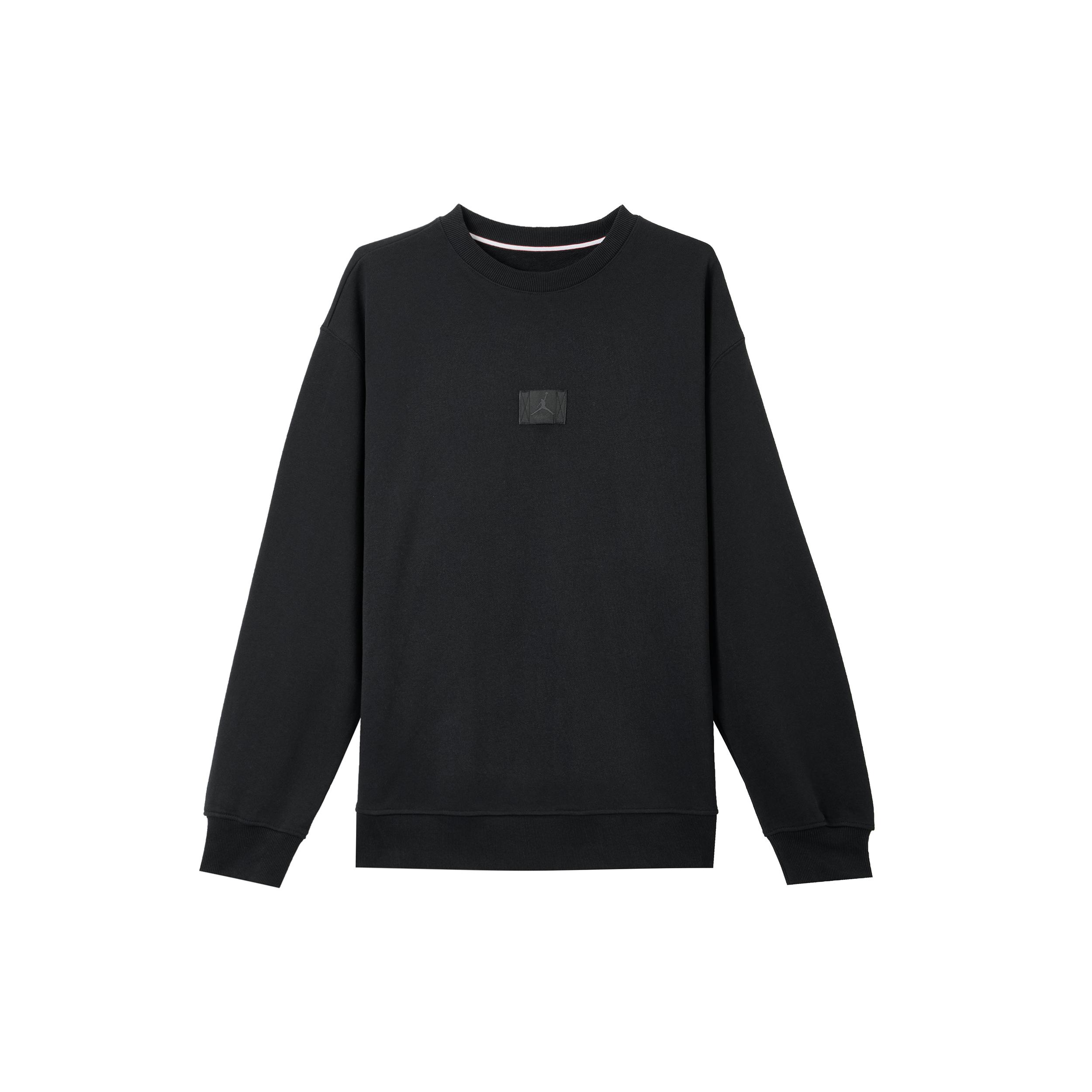 

New Jordan Flight Fleece Sweatshirt Men s Black FV7259-010 S