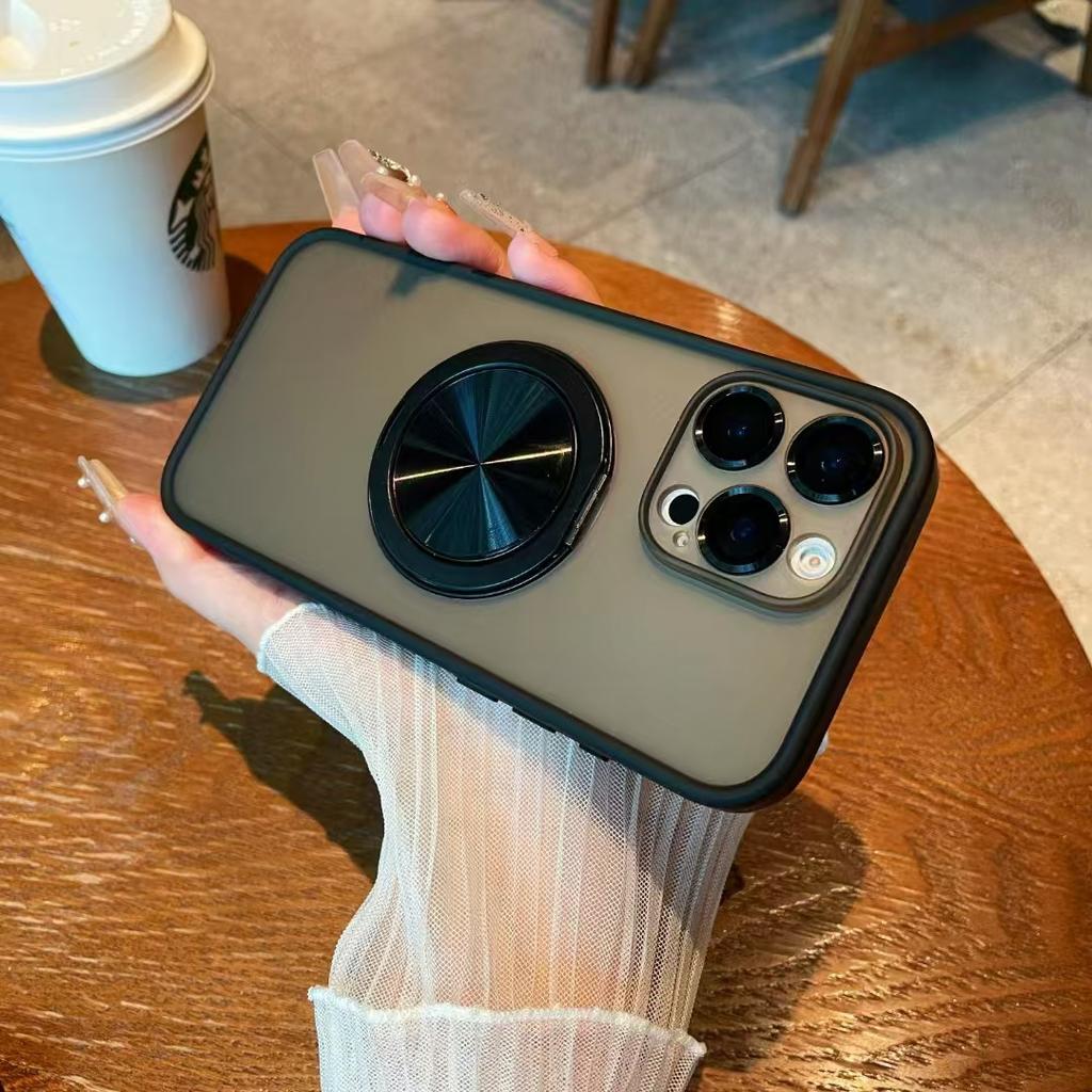 Advanced Sense Apple 16promax Magnetic Rotating Bracket IPhone 15/14 Lens Protective Film Full Package