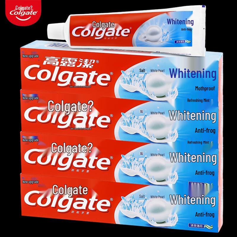 Colgate Whitening Anti-Cavity Toothpaste, Refreshing Mint