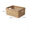 Natural Woven Storage Basket with Handles Breathable