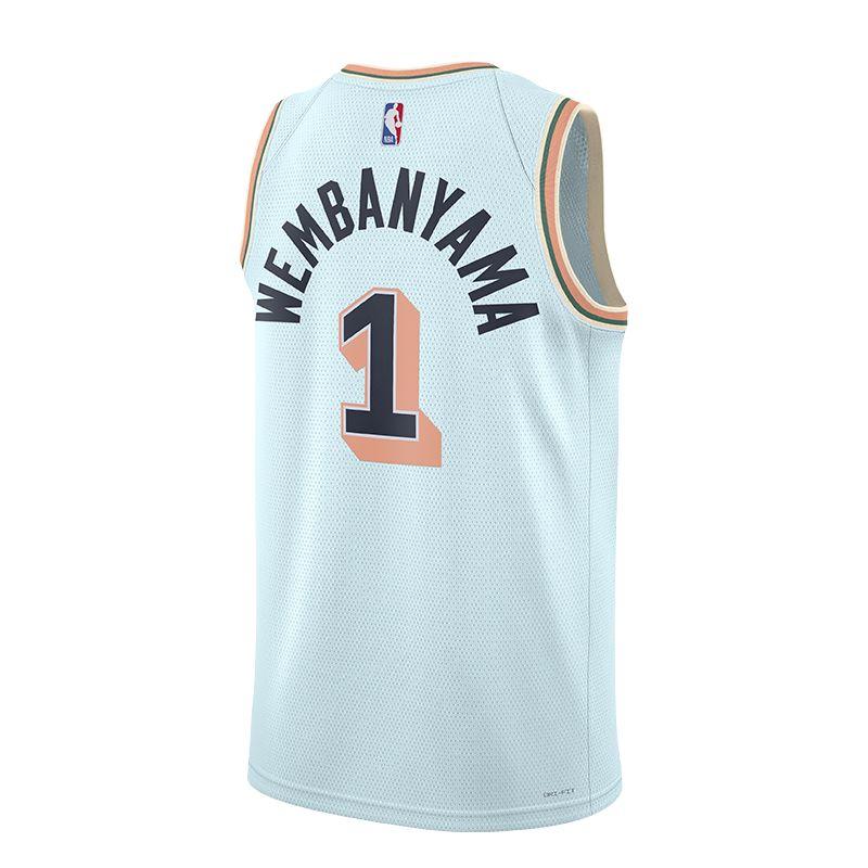 New Nike Victor Wembanyama San Antonio Spurs 2024/25 City Edition Men's Nike Dri FIT Nba Swingman Jersey FQ4360-474