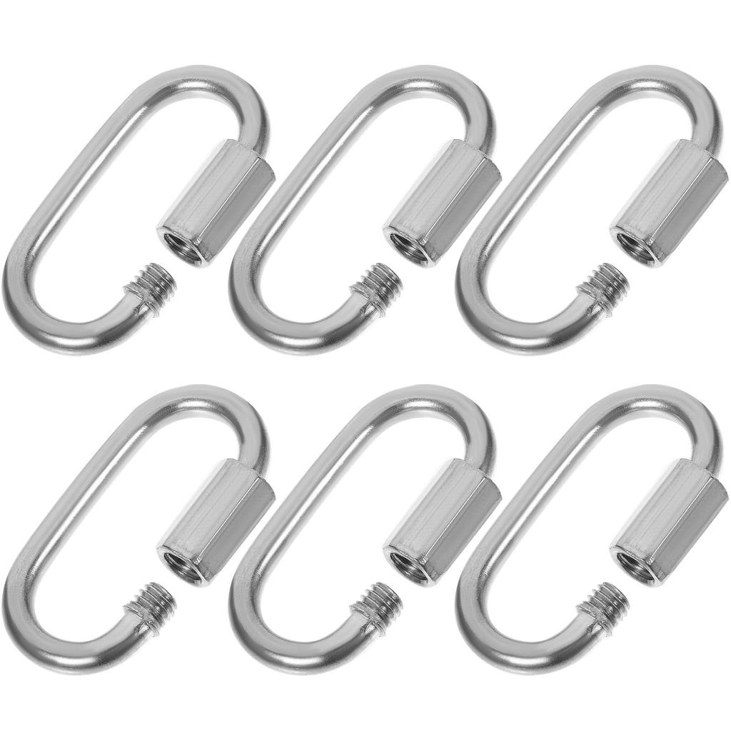 TOVINANNA 304 Stainless Steel Quick Link Chain Connector Set of