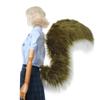 Furry Squirrel Big Tail Cosplay Props Animal Anti-gravity Fluffy Tails Anime Carnival Party Roleplay Accessories Multiple Colors