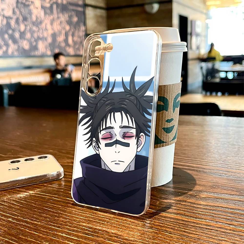 Anime Choso Phone Case For SamsungS25,24,21,22,23,30,Ultra,20,Plus,Fe,Lite,Note,10,9,5G Transparent Cover