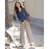 Demana Women's Cloud-Feel Cotton Straight Leg Casual Pants