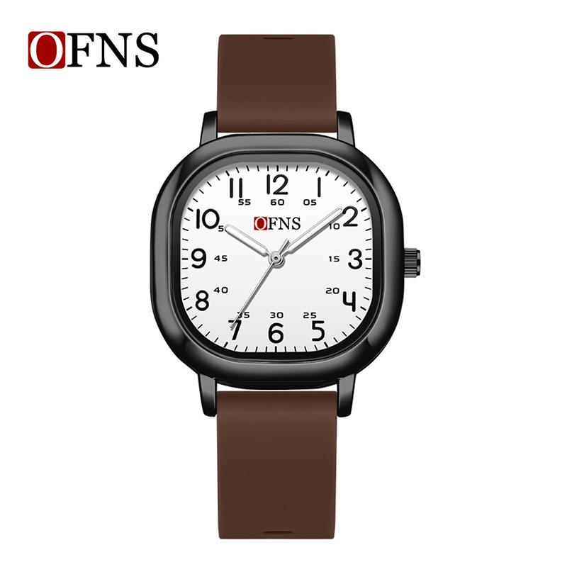 Oufanni Kids' Silent Glow Waterproof Exam Watch