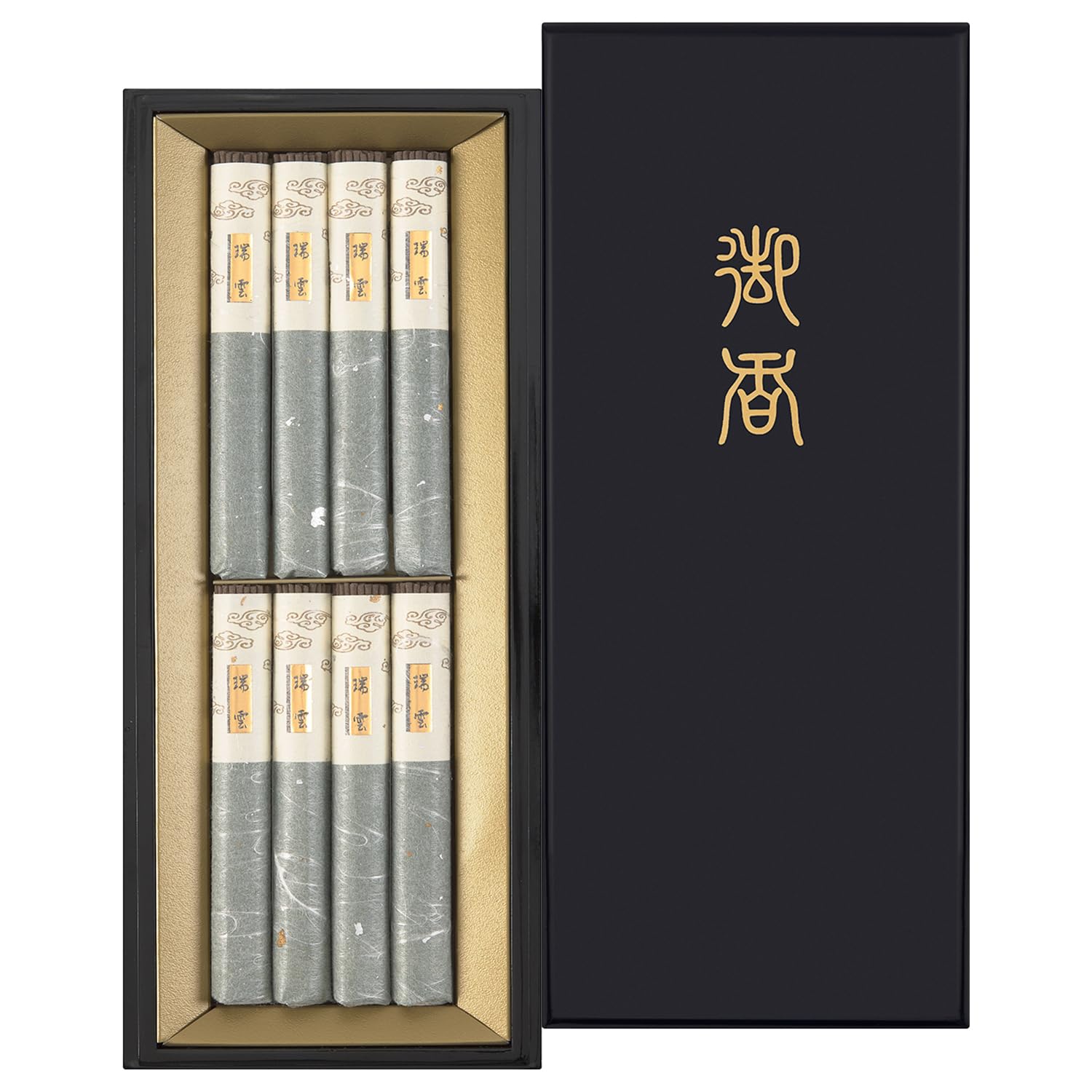 

Nippon Kodo Zuiun Lacquered Short 8 Pieces Box, Size,
