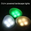 Solar Landscape Lighting Stone Garden Light, Waterproof LED Rock Outdoor Lamp, Cobblestone Easy Install Lamp Look Lawn Decorative Light for