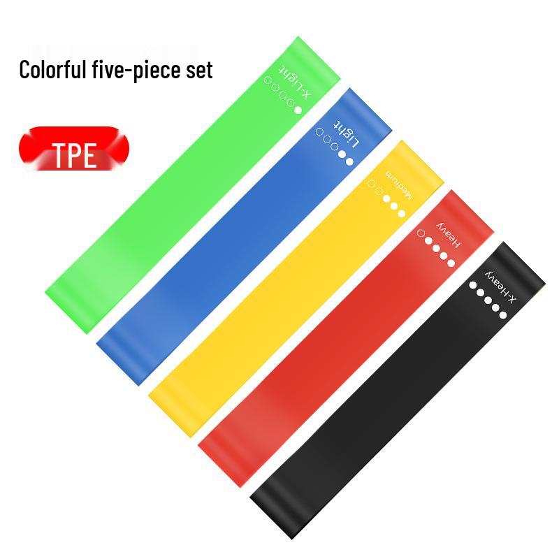 Thickened TPE Multi-Function Elastic Resistance Band for Yoga & Deep Squats
