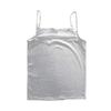 2025 Korean Style Women's Lace Camisole - Solid Color, Slimming, Sexy, Sleeveless Innerwear