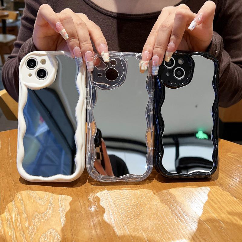 iPhone 15 Pro Makeup Mirror Case - Fits iPhone 12 Pro Max, Drop-Proof Protective Cover for iPhone 11/14