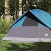 Vidaxl Family Tent, Dome, 6-Person, Blue, Waterproof