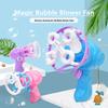 Children'S Electric Fan Bubble Gun Machine Soap Bubble Blowing Kids Toys Outdoor Bubble Wedding Party Games Gifts Girl