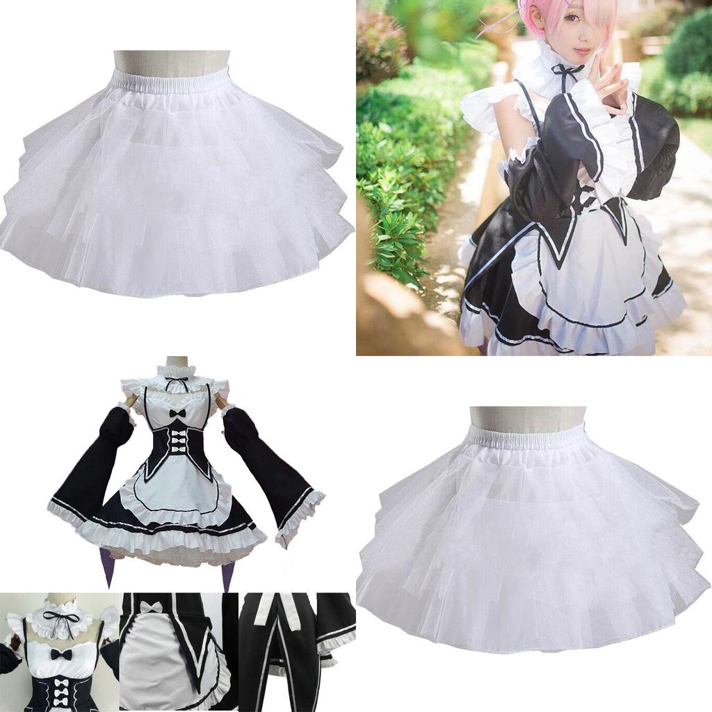 Hajimeru Kara Rezero Lsekai Seikatsu Twins Ramrem Maid Dress Costume Cosplay