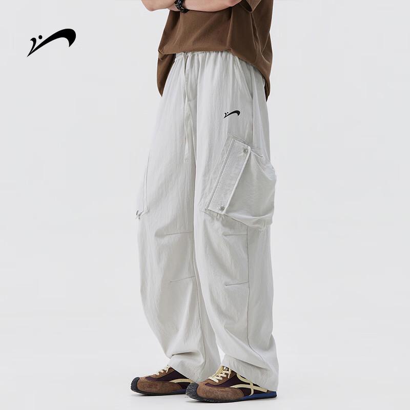 ERKE Men s Outdoor Loose Straight Cargo Pants XL