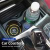 WDM2 2026 Hot Interior Stickers 2pcs Car Cup Holder Non-Slip Cup Coaster Silicone Pad Mat Auto Accessories For Lexus CT ES GS NX IS25