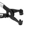 2x Hose Clamp Pliers Tool Swivel Jaw Locking Flat Band Coolant Clip Universal
