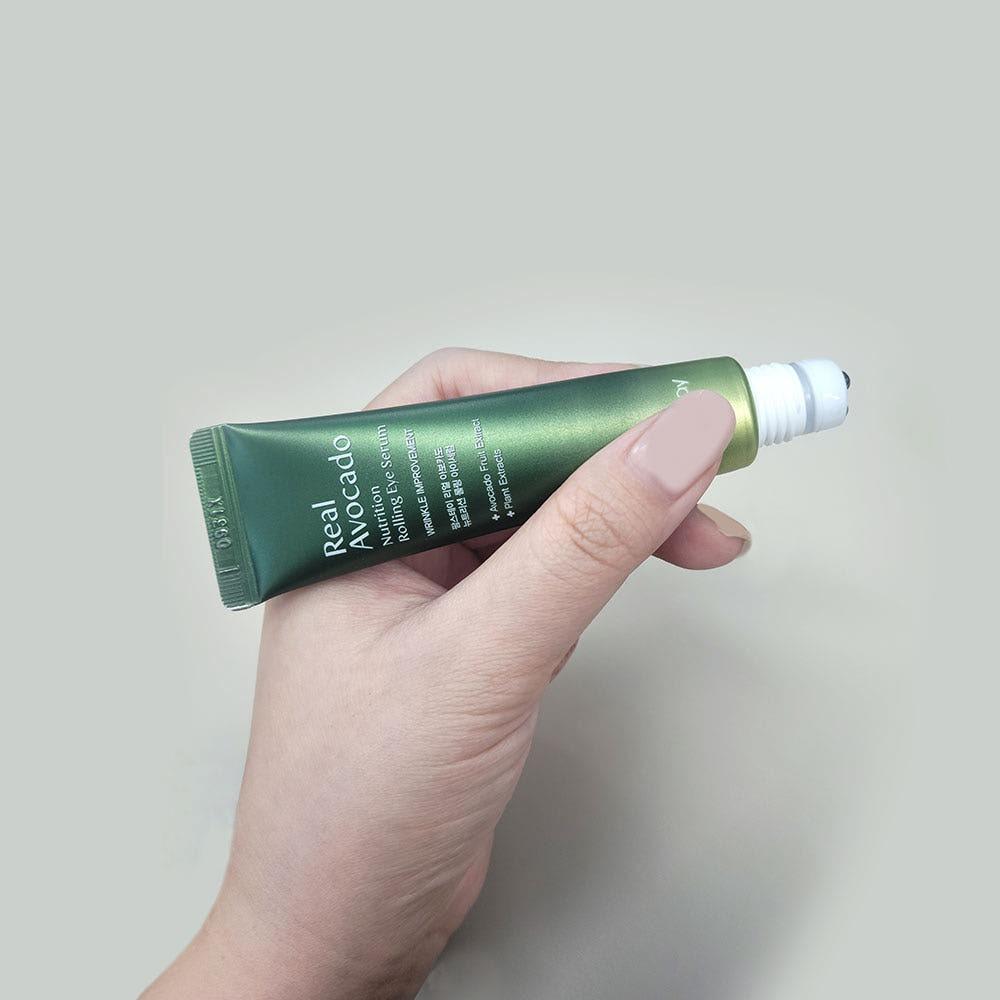 Farmstay Real Avocado Nutrition Rolling Eye Serum (25ml x 2ea) - Hydrating & Nourishing